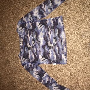 Sheer Camo top